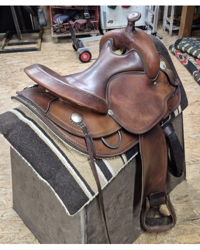 SELLE WESTERN OCCASION EQUITATION AMERICAINE USA CONTINENTAL