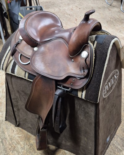 SELLE WESTERN OCCASION EQUITATION AMERICAINE USA CONTINENTAL