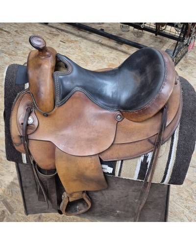 SELLE WESTERN OCCASION EQUITATION AMERICAINE USA CONTINENTAL
