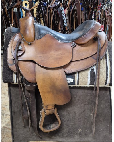 SELLE WESTERN OCCASION EQUITATION AMERICAINE USA CONTINENTAL