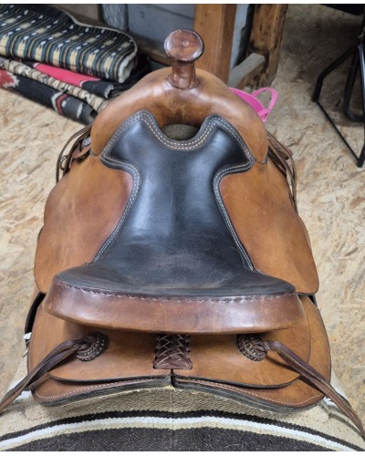 SELLE WESTERN OCCASION EQUITATION AMERICAINE USA CONTINENTAL