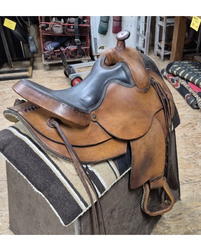 SELLE WESTERN OCCASION EQUITATION AMERICAINE USA CONTINENTAL