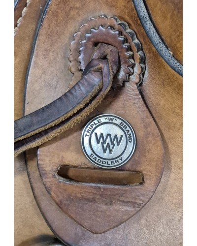 SELLE WESTERN OCCASION EQUITATION AMERICAINE USA CONTINENTAL