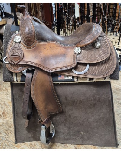 SELLE WESTERN OCCASION EQUITATION AMERICAINE USA CONTINENTAL