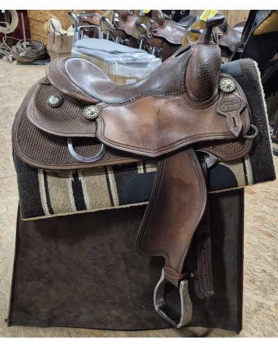 SELLE WESTERN OCCASION EQUITATION AMERICAINE USA CONTINENTAL