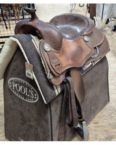 SELLE WESTERN OCCASION EQUITATION AMERICAINE USA CONTINENTAL
