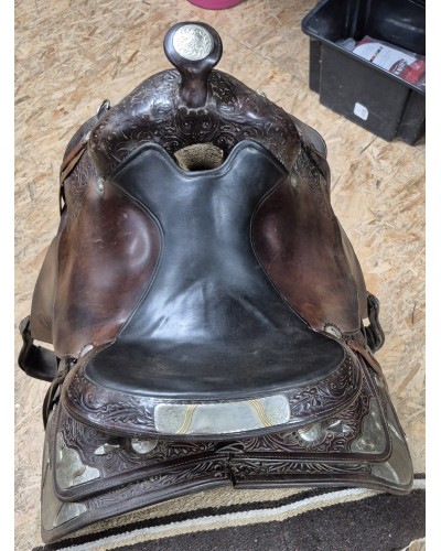 SELLE WESTERN OCCASION EQUITATION AMERICAINE USA CONTINENTAL