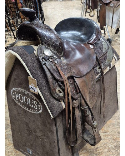 SELLE WESTERN OCCASION EQUITATION AMERICAINE USA CONTINENTAL