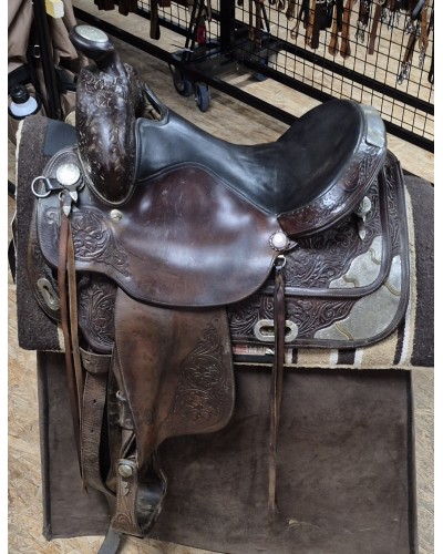 SELLE WESTERN OCCASION EQUITATION AMERICAINE USA CONTINENTAL