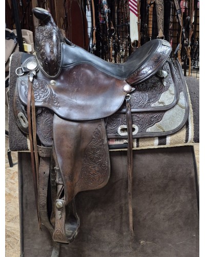 SELLE WESTERN OCCASION EQUITATION AMERICAINE USA CONTINENTAL
