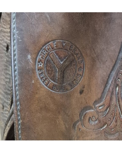 SELLE WESTERN OCCASION EQUITATION AMERICAINE USA CONTINENTAL