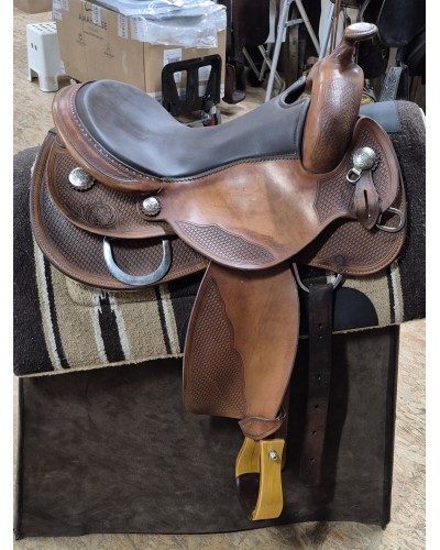 SELLE WESTERN OCCASION EQUITATION AMERICAINE USA CONTINENTAL