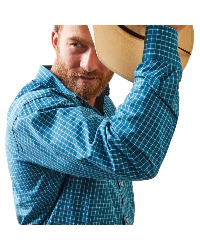 CHEMISE WESTERN AMERICAINE WRANGLER JACK DANIELS STARS AND STRIPES