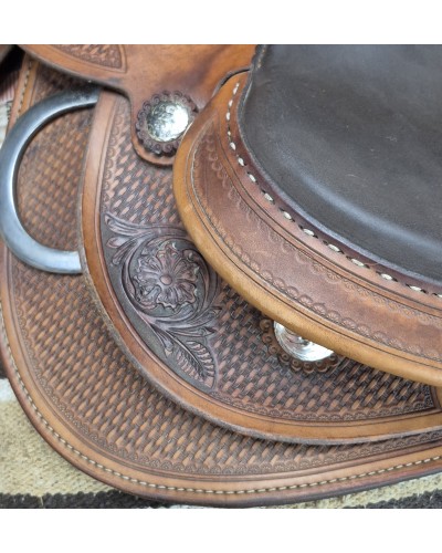 SELLE WESTERN OCCASION EQUITATION AMERICAINE USA CONTINENTAL