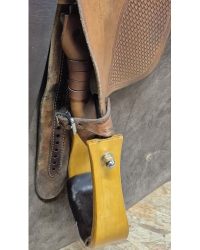 SELLE WESTERN OCCASION EQUITATION AMERICAINE USA CONTINENTAL
