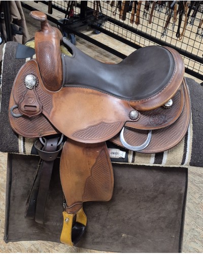 SELLE WESTERN OCCASION EQUITATION AMERICAINE USA CONTINENTAL