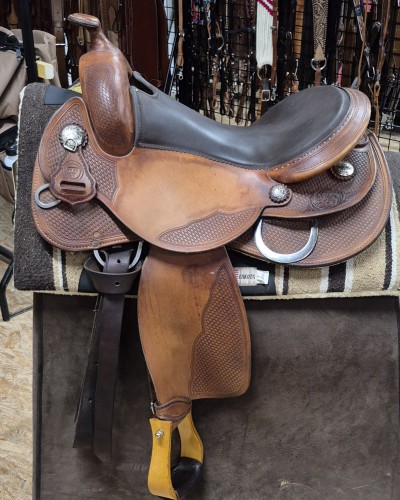 SELLE WESTERN OCCASION EQUITATION AMERICAINE USA CONTINENTAL
