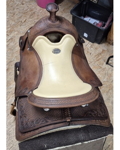 SELLE WESTERN OCCASION EQUITATION AMERICAINE USA CONTINENTAL