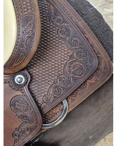 SELLE WESTERN OCCASION EQUITATION AMERICAINE USA CONTINENTAL