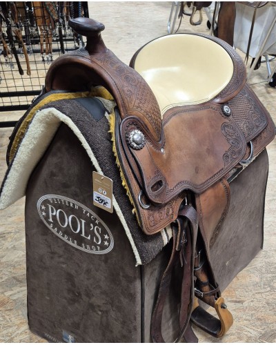 SELLE WESTERN OCCASION EQUITATION AMERICAINE USA CONTINENTAL