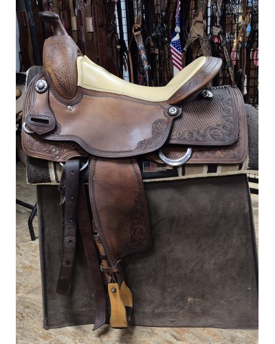 SELLE WESTERN OCCASION EQUITATION AMERICAINE USA CONTINENTAL