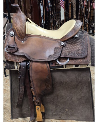 SELLE WESTERN OCCASION EQUITATION AMERICAINE USA CONTINENTAL