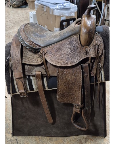SELLE WESTERN OCCASION EQUITATION AMERICAINE USA CONTINENTAL