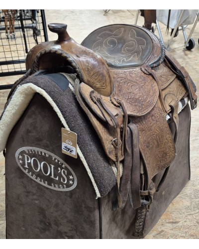 SELLE WESTERN OCCASION EQUITATION AMERICAINE USA CONTINENTAL