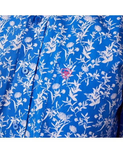 CHEMISE WESTERN AMERICAINE WRANGLER JACK DANIELS STARS AND STRIPES