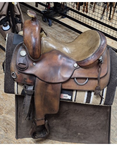 SELLE WESTERN OCCASION EQUITATION AMERICAINE USA CONTINENTAL