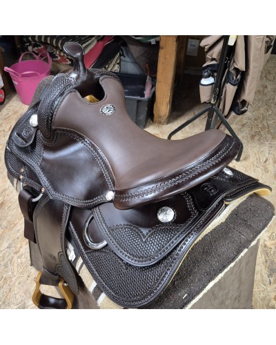 selle équitation western Hwest barrel compétition wade reining roping Pools west coast lakota denver