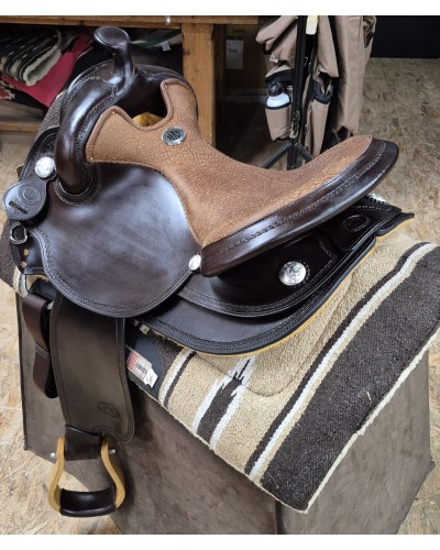 selle équitation western Hwest barrel compétition wade reining roping Pools west coast lakota denver