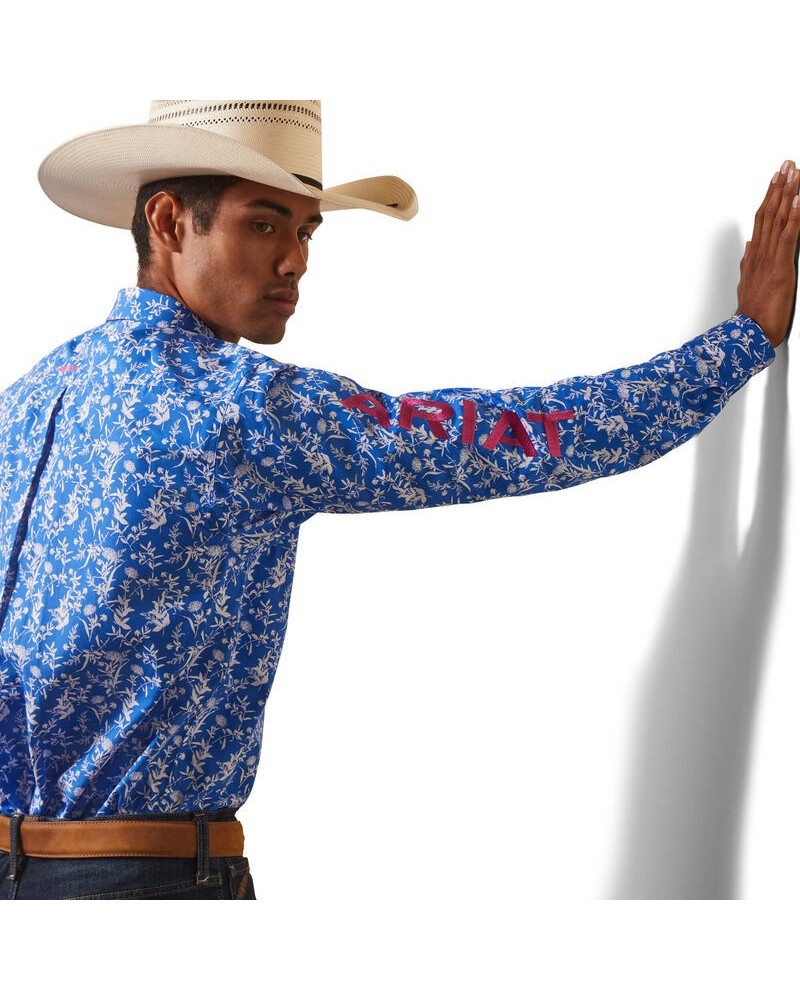 CHEMISE WESTERN AMERICAINE WRANGLER JACK DANIELS STARS AND STRIPES