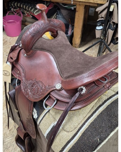 SELLE WESTERN OCCASION EQUITATION AMERICAINE USA CONTINENTAL