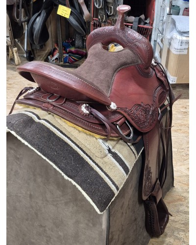 SELLE WESTERN OCCASION EQUITATION AMERICAINE USA CONTINENTAL