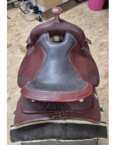 selle équitation western  barrel compétition west coast