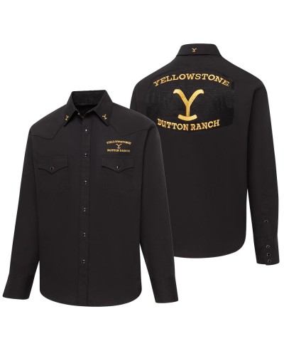 CHEMISE HOMME YELLOWSTONE DUTTON RANCH