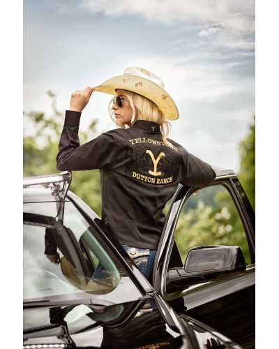 CHEMISE FEMME YELLOWSTONE DUTTON RANCH