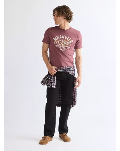 CHEMISE WESTERN AMERICAINE WRANGLER JACK DANIELS STARS AND STRIPES