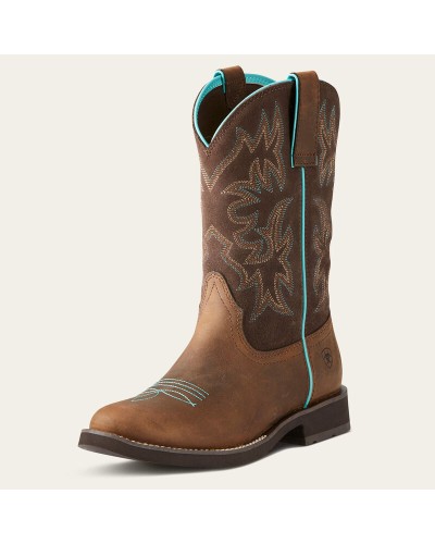BOTTE TRAVAIL AMERICAINE ROBUSTE EQUITATION WESTERN ARIAT