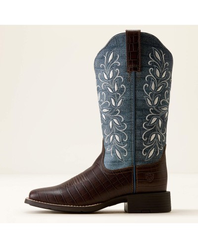 BOTTE TRAVAIL AMERICAINE ROBUSTE EQUITATION WESTERN