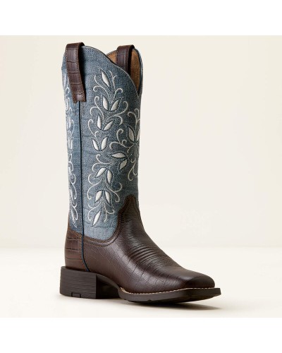 BOTTE TRAVAIL AMERICAINE ROBUSTE EQUITATION WESTERN