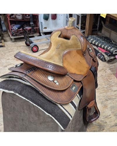 SELLE WESTERN OCCASION EQUITATION AMERICAINE USA CONTINENTAL
