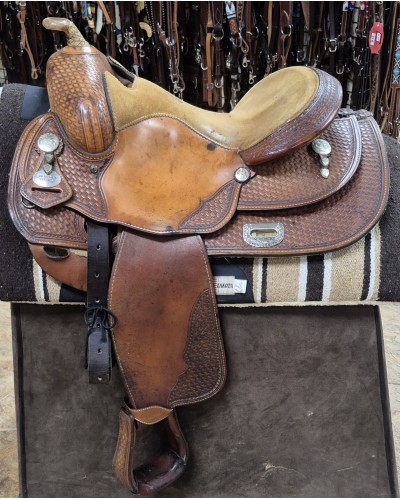 SELLE WESTERN OCCASION EQUITATION AMERICAINE USA CONTINENTAL