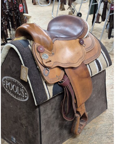 SELLE WESTERN OCCASION EQUITATION AMERICAINE USA CONTINENTAL