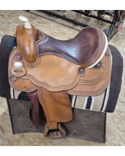 SELLE WESTERN OCCASION EQUITATION AMERICAINE USA CONTINENTAL