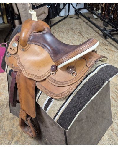 SELLE WESTERN OCCASION EQUITATION AMERICAINE USA CONTINENTAL