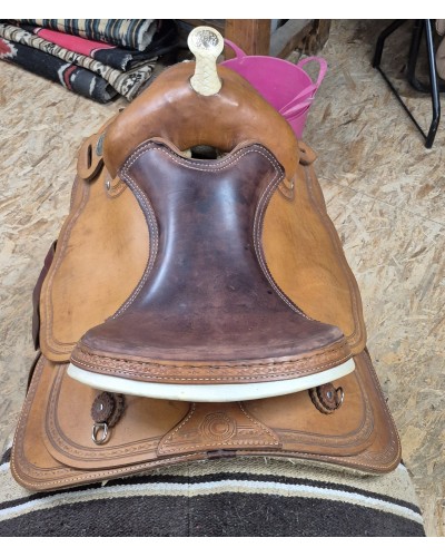 SELLE WESTERN OCCASION EQUITATION AMERICAINE USA CONTINENTAL