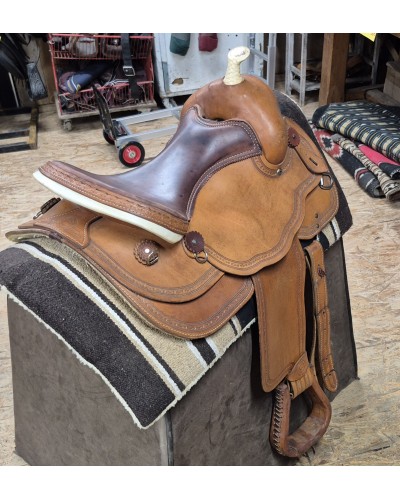 SELLE WESTERN OCCASION EQUITATION AMERICAINE USA CONTINENTAL