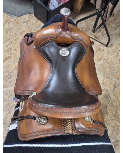 SELLE WESTERN OCCASION EQUITATION AMERICAINE USA CONTINENTAL